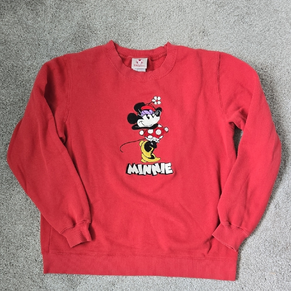 Red Minnie Mouse Sweatshirt